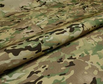 Ткань Кордура 1000D PU WR принт №421-2 мультикам 495 гр/м.п